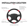 Opuweiy Steering Wheel Knob, Universal Power Ball Spinner Knob with