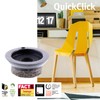 Wagner QuickClick® Felt Glides Furniture Glides Chair Glides Replacement –
