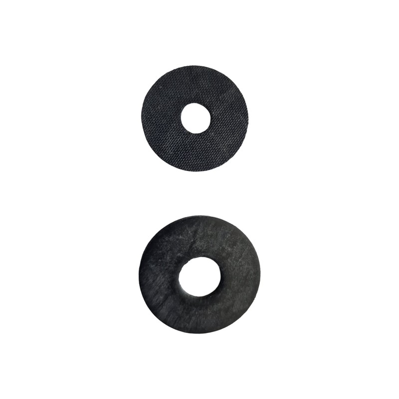 M8 X 25mmmm Black Rubber Penny Washers (Pack of 10)