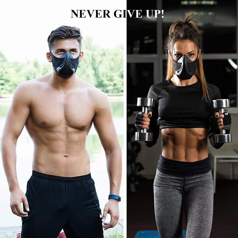 Training Altitude Mask, High Elevation Sport Mask to Improve Lung