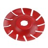 Wood Carving Disc Shaping Wheel 125mm Stainless Steel 12T Accessory