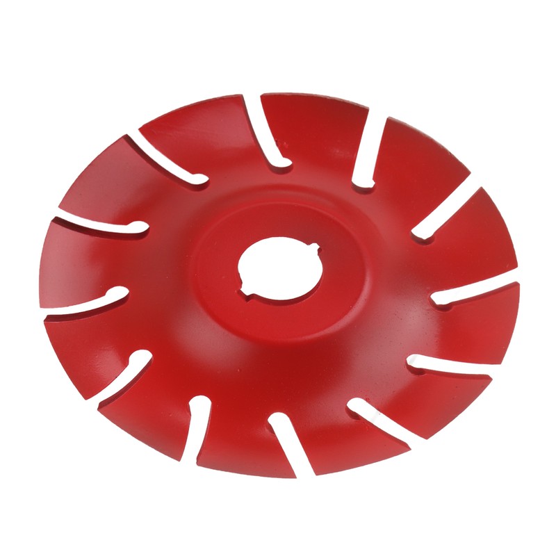 Wood Carving Disc Shaping Wheel 125mm Stainless Steel 12T Accessory