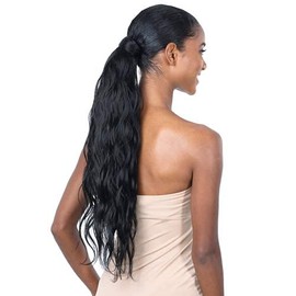Shake N Go Organique Pony Pro Synthetic Ponytail - BODY WAVE 24" (1 Jet Black)