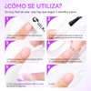 Gelike ec Nail Glue for Tips, Gel Nail Glue Extra