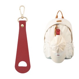 Ehesen Hat Clip for Travel On bag, Heavy Duty Adjustable Hat Holder for Bag, Backpack, Luggage, Suitcase, Travel Accessories for Outdoor Activities (Wine Red)