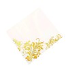 TABLECLOTHSFACTORY 20 Pack 3 Ply Metallic Gold Intricate Design Paper