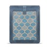 Londo Genuine Leather Sleeve Bag for Keyboard Tablet (Blue)
