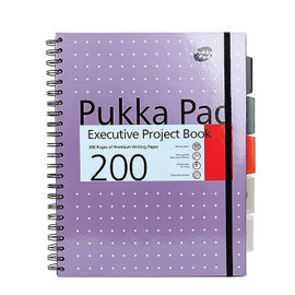 Pukka Pad Executive Project Book Editor A4 80gsm 200 Pages