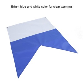 VGEBY Diving Flag Blue White Float Polyester Diving Flag 70 x 60 cm Snorkeling Underwater Diving Flag