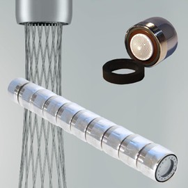 Neoperl Mikado Faucet Elegant Aerator Super Low Flow 0.35 GPM Water-Saving Aerator 32 3200 5 (Brown 10 Pack)