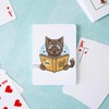 CafePress Airedale Terrier Read Books Standard Size Playing Cards