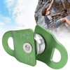 MOUMOUTEN 20KN Bearing Mobile Pulley, Outdoor Rock Climbing Downhill Side