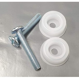 Just Accessories PAIR of Headboard bed bolts with Washer fixings