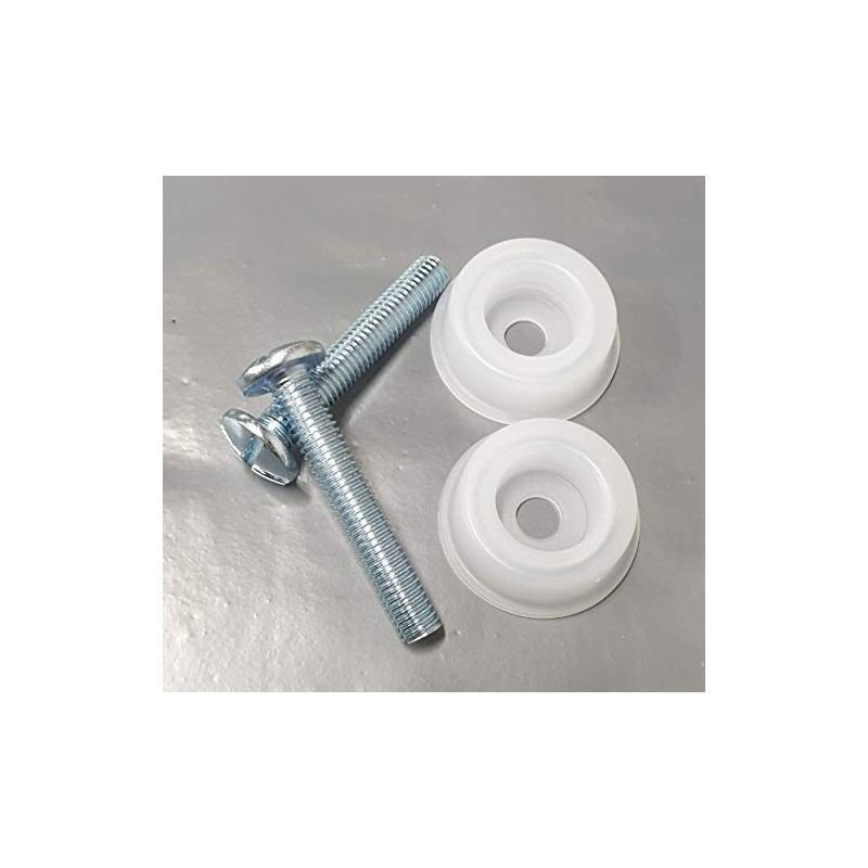 Just Accessories PAIR of Headboard bed bolts with Washer fixings