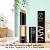 Long Lasting Waterproof Pearl Infused Concealer BB Cream Makeup Stick