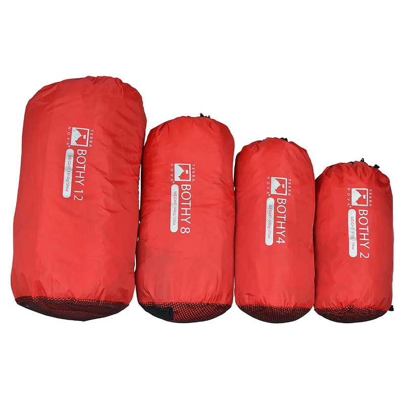 Terra Nova Unisex Adults Bothy 4 Emergency Storm Shelter, Red,