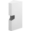 Yamazaki 1616 Magnetic Plastic Bag Case, White, W3.5 x D4.1