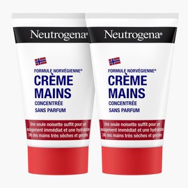 Neutrogena | Concentrated Hand Cream Without Perfume Norwegian Formula (2 x 50ml Tubes) - Soothing Cream for Instant Relief - 24 Hour Moisturising Cream for Very Dry and Cracked Hands