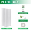 Forestchill Window Air Conditioner Side Panels, Double Layers Insulation Window