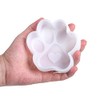 Paw Print with Heart Resin Silicone Mold - Large Car