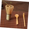 KICHOUSE Bamboo Matcha Whisk Set Tea Whisk Chashaku Japanese Tea