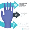 Unigloves BioTouch Nitrile Disposable Gloves - Biodegradable, Multipurpose, Medical Grade