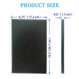 Umshlem 5 PCS Part #16032 Replacement Foam Filter Compatible with Venmar Heat Recovery Ventilators 60H HRV, C12 HRV, Constructo 1.0 HRV, Air Exchanger Filter Replacement HRV Synthetic Filter