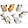 MIUFA Ceramic Cute Cat Chopsticks Rest Dinner Spoon Stand Knife