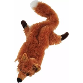 TeleBrands FOX Stuffing-Free Crazy Critters Squeaking Dog Toys As Seen On TV