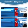 PDKLIN for Silverado Taillamps Stop Reverse Lights Cover Trim Bezel