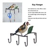 Key Hook Iron Bird Wall Hook Key Hanger Door Coat