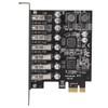 7 Ports PCIE to USB 3.2 HUB, PCIE Expansion Card,