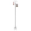 8 Pack 92 Inch Heavy-Duty Shepherds Hooks Double Thick 3/4