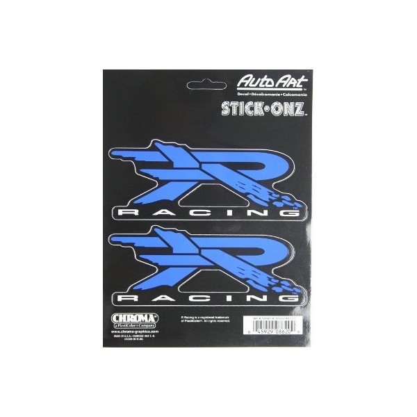 Diesel Power Plus R Racing Vinyl Blue Decal Stick-onz Race Sticker