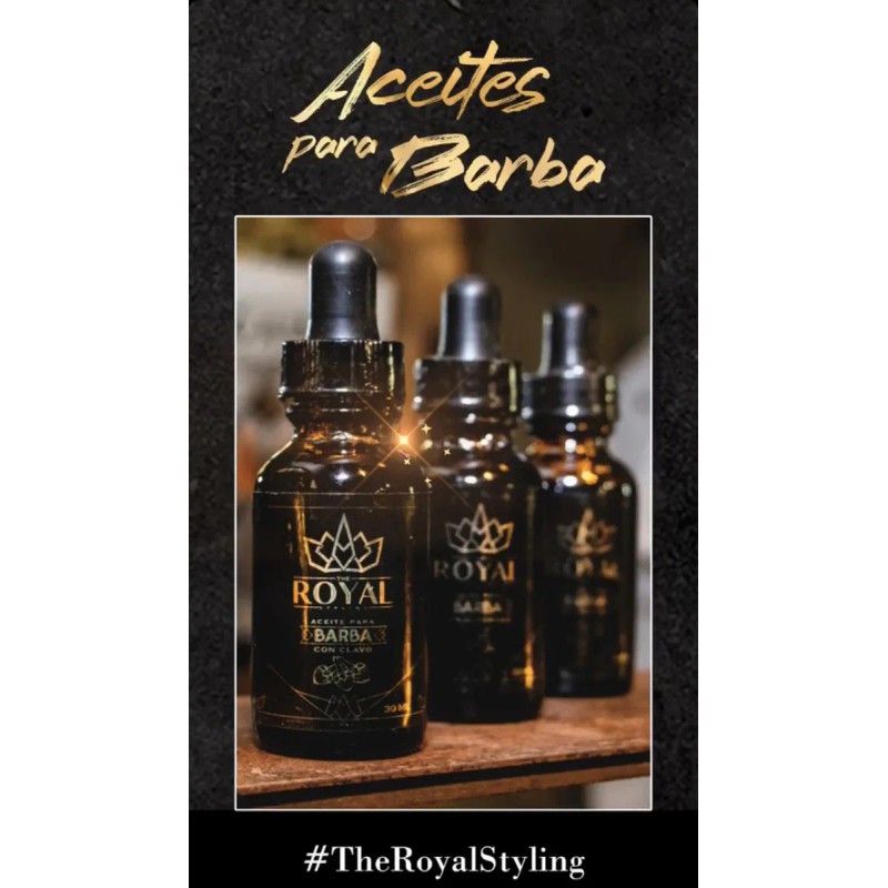 Aceites Para El Cuidado De Cabello, Barba Y Bigote Theroyal