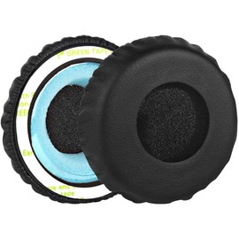 Geekria QuickFit Replacement Ear Pads for Sony MDR-XB400 Headphones Ear Cushions, Repair Parts (Black)