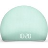 HOUSBAY Sunrise Alarm Clock, White Noise Sound Machine, Cozy Light, Nature Sounds, Dimmable Clock, Gentle Wake Up, Regular Sleep-Wake Routine, Phone-Free Bedroom - Teal