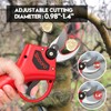 Electric Pruning Shears, Upgraded 1.4'' Cutting Diameter Powerful Brushless Motor