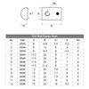 sourcing map Roll-In Spring M6 T Nut, Roll Ball Elastic