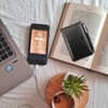 Tabanzhe Leather Pocket Notebook A7 - Mini Portable Memo Notepad,