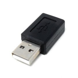 USB Male to Micro USB Female Adapter – Compact Converter for Charging and Data Transfer