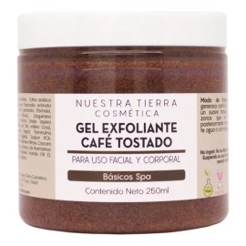 Gel Exfoliante De Café Tostado Anti-celulitis 250ml