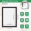 10 Pcs Magnetic Photo Frames, A4 Magnetic Picture Frame, Black