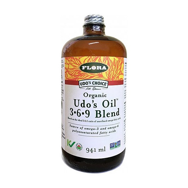 Udo's Choice Organic 3-6-9 Oil Blend 941ml