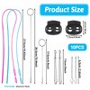 10 Pcs Loop Turner Sewing Tool Drawstring Threader Tool Set