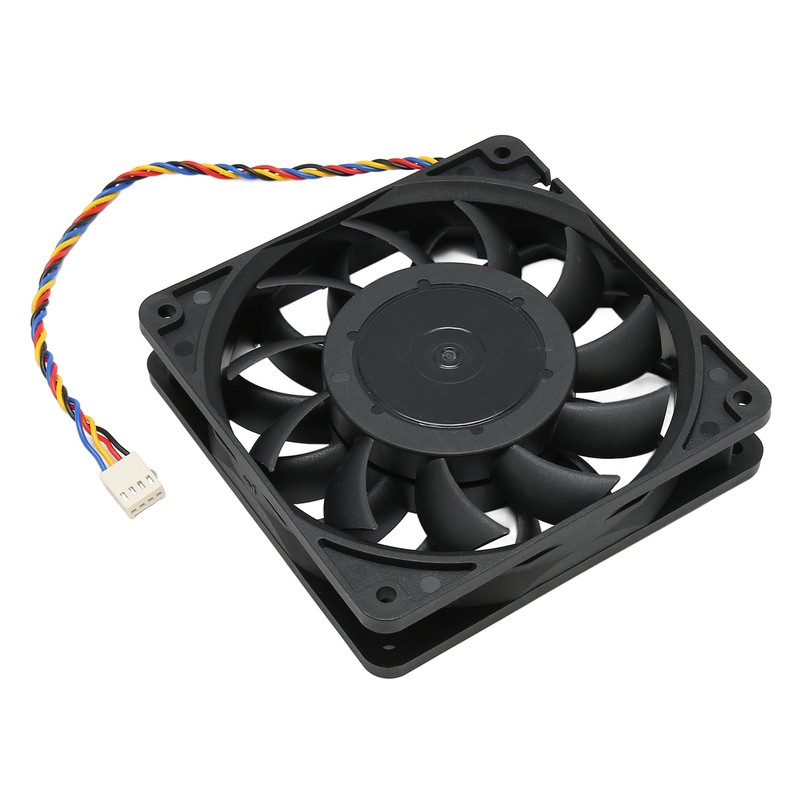120mm Computer Case Fan Double Ball Bearing Support PMW Temperature