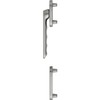 HOPPE LUXEMBOURG Balcony Door Handle Half Fitting Flat Exterior Stainless