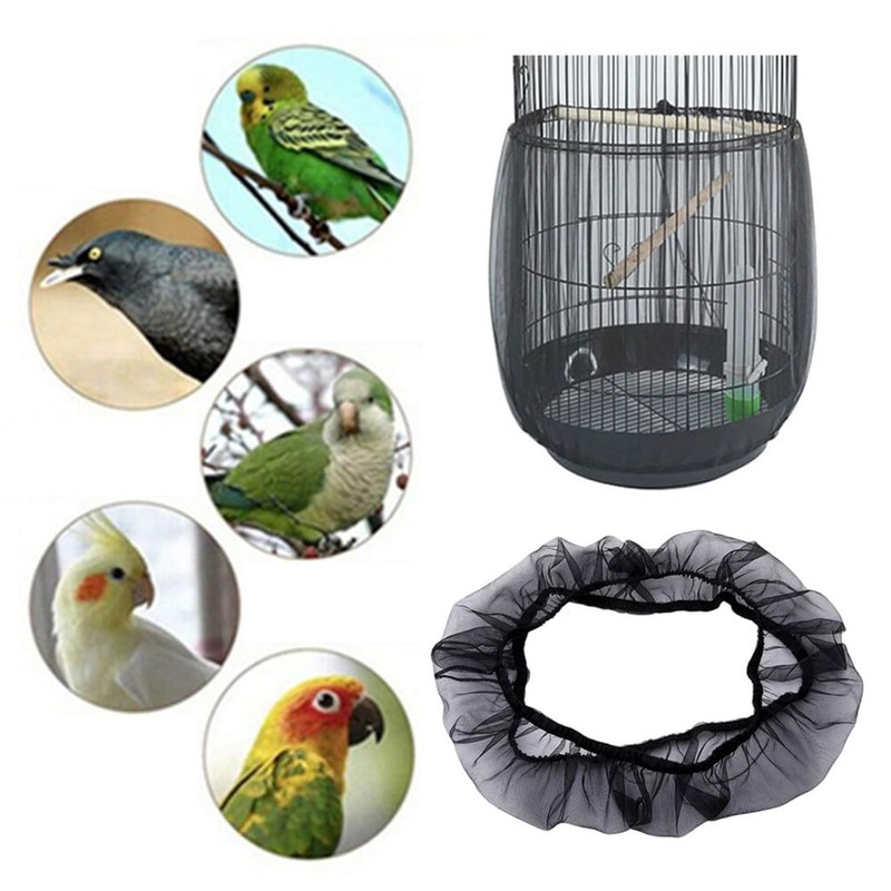 CAASFOOY 2 Pieces Rock Bird Cage Cover Bird Cage Net,
