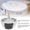 Fdit Pack of 2 Robot Sweeper, Universal Castor Front Wheel
