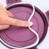 Set of 4 Food Storage Container with Lids, Plastic Mixing